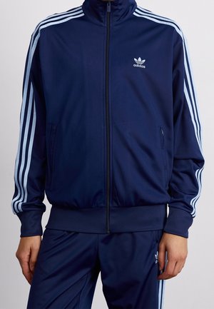 Tröja med dragkedja - dark blue