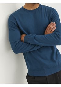 Jack & Jones Stickad tröja - blue