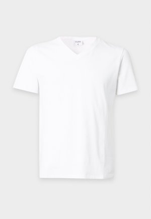 Filippa K V NECK TEE - T-shirt basique - white