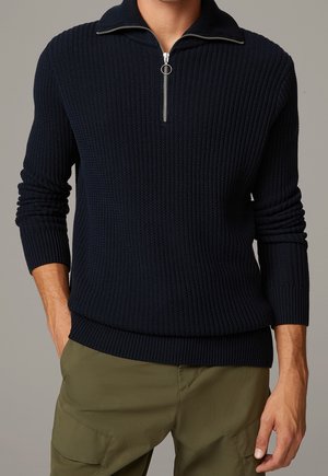 Strickpullover - dark blue
