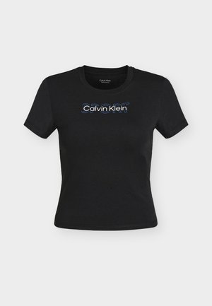 Calvin Klein, - T-shirt z nadrukiem