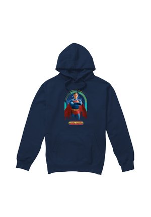 Cotton Soul, SUPERMAN 2025 CITY OF TOMORROW - Hoodie - dark blue