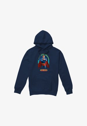 Cotton Soul, SUPERMAN 2025 CITY OF TOMORROW - Hoodie - dark blue