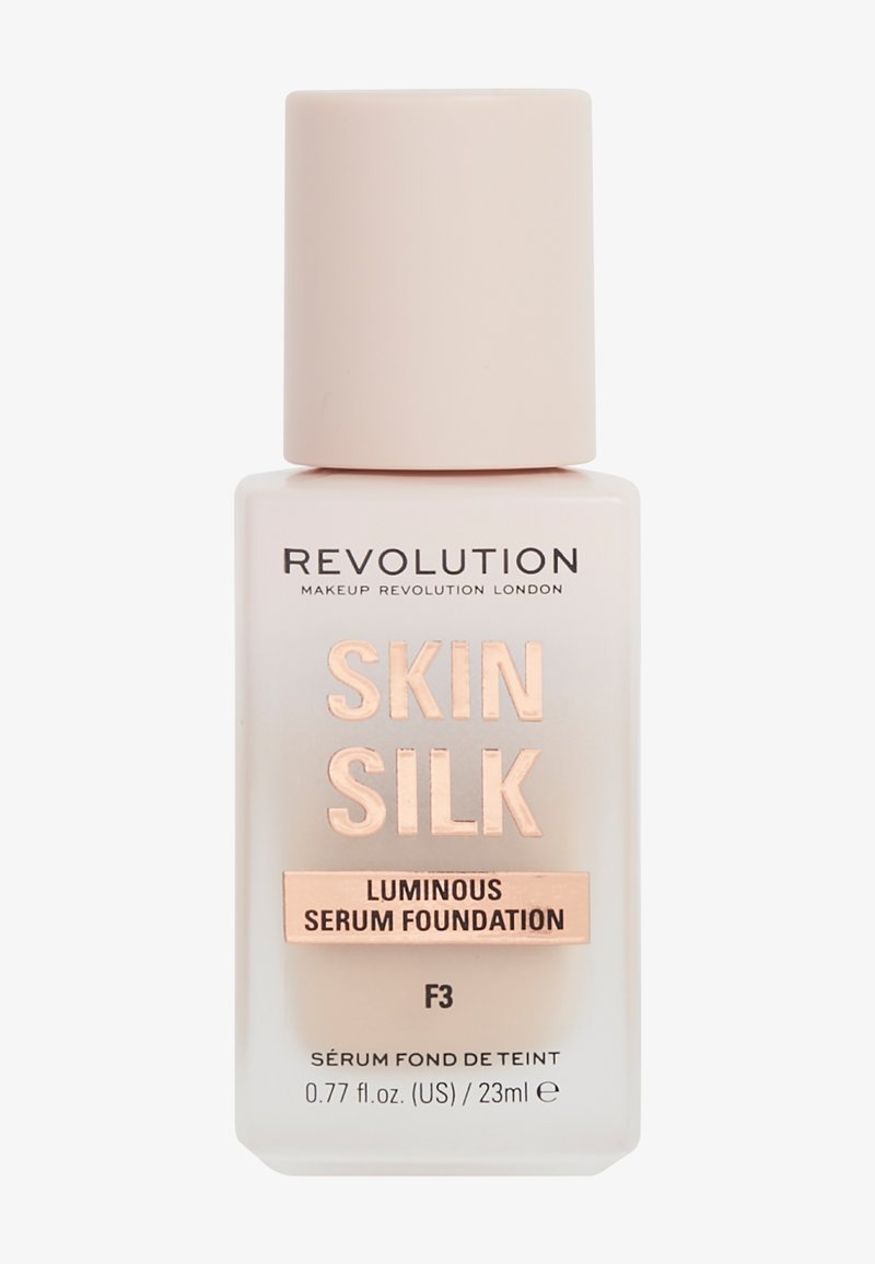 Makeup Revolution - REVOLUTION SKIN SILK SERUM FOUNDATION - Fondotinta - f3, Ingrandire