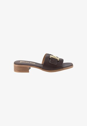 KESLEM, SANDALIAS KESLEM, MUJER - Sandalias planas - marrón