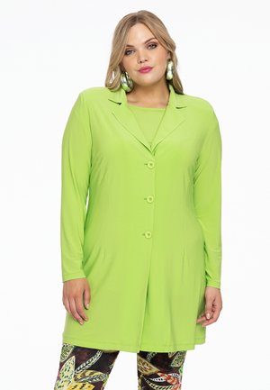 Halflange jas - bright green