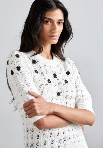 Baum und Pferdgarten CAPONI - T-shirt imprimé - cloud dancer