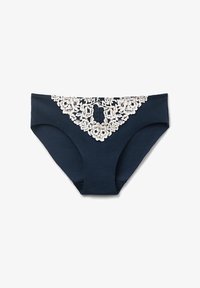 Niet geselecteerd, blau intense blue/vanilla