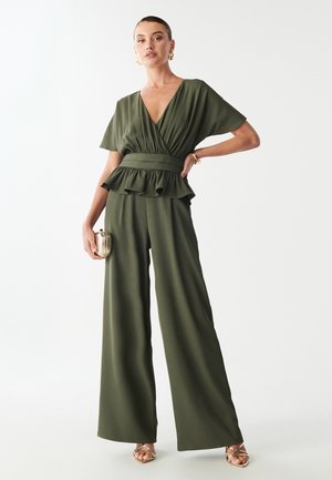 AURA - Buksedragter - dark olive