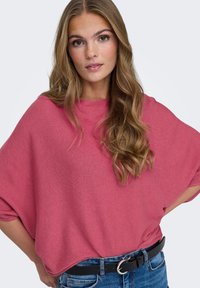 JDY JDYNEW BEHAVE BATSLEEVE - Strickpullover - rosa