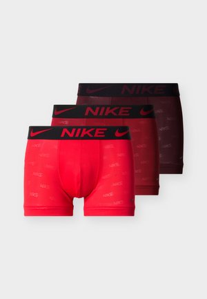 TRUNK 3 PACK - Alsónadrágok - red/bordeaux