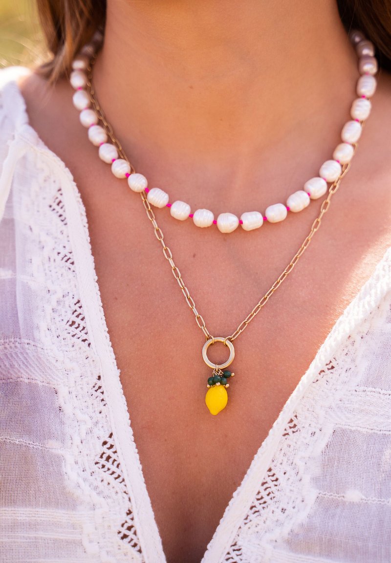 My Jewellery CASA FIORE WITH LEMON Collier gold coloured/doré