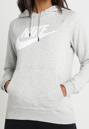 Mikina s kapucí - mottled grey