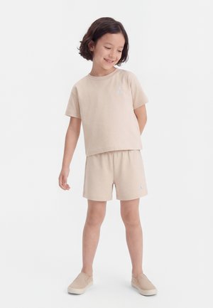 Jordan BROOKLYN SHORT SET - T-Shirt basic - legend brown