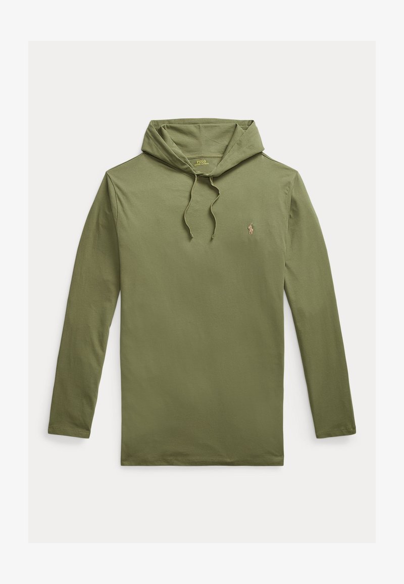 Polo Ralph Lauren Big & Tall JERSEY HOODED T-SHIRT - Pulover s kapuco - garden trail
