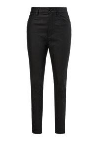 QS SADIE MIT COATING - Broek - schwarz