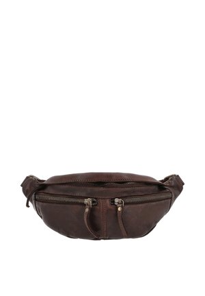 Gusti Leder ACTON - Riñonera - dunkelbraun