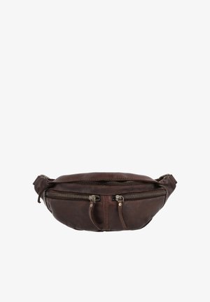 Gusti Leder ACTON - Riñonera - dunkelbraun