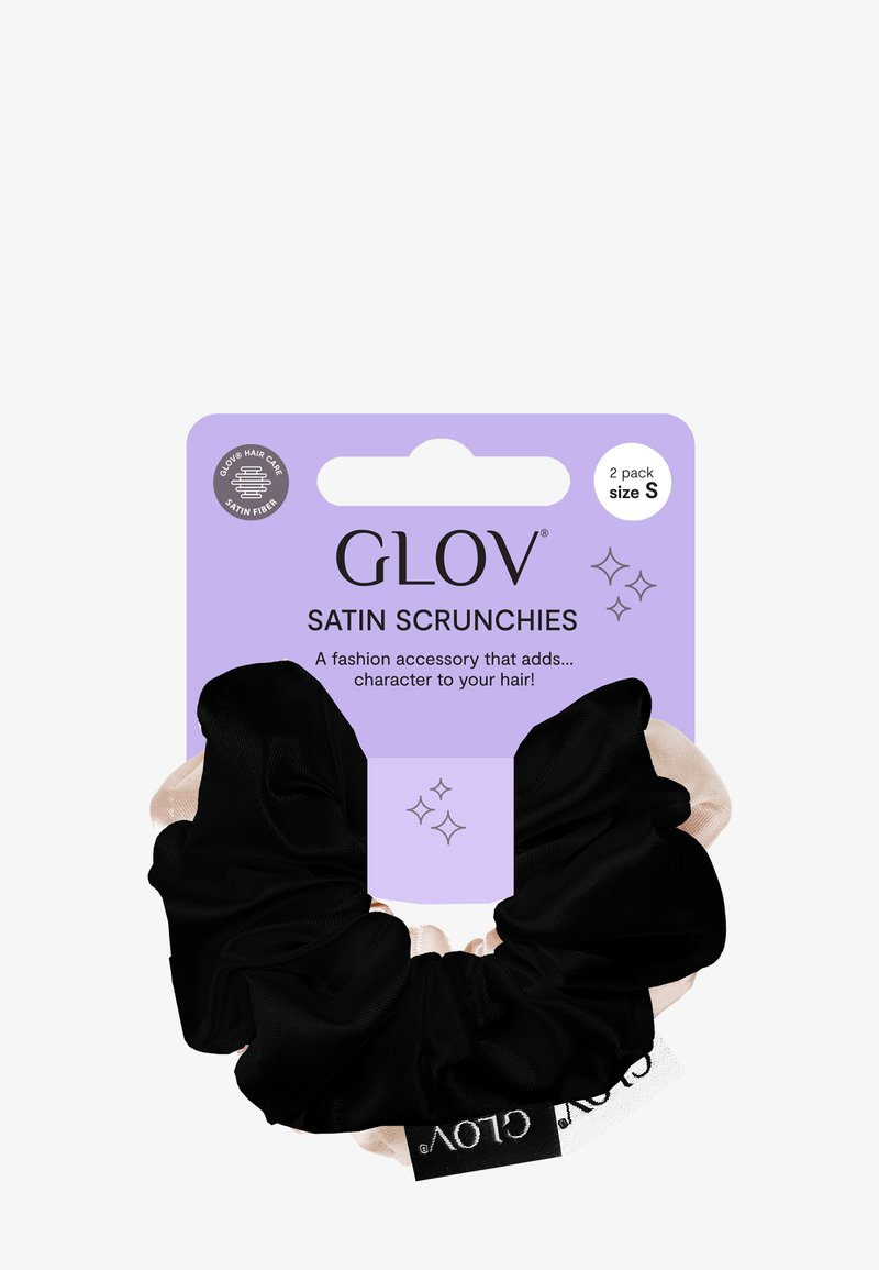 Glov - GLOV® SCRUNCHIES 2 PACK S - Haarset - champagne/black, Vergroten