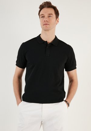 REGULAR - Polo majica - black