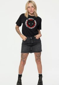 Paradiso Clothing PIXIES TAME BAND UNISEX - Print T-shirt - black