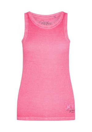 Soccx MIT RÜCKEN ARTWORK - Top - floral pink