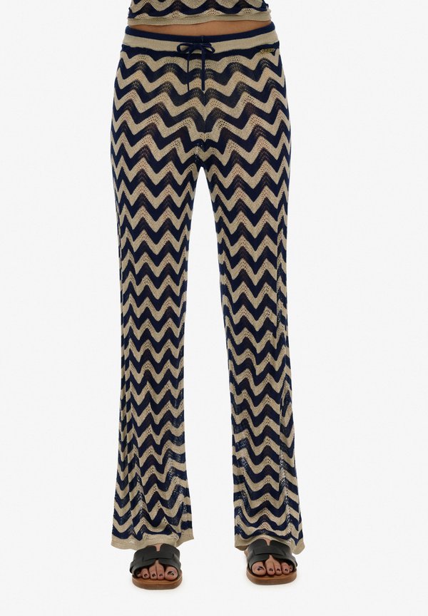 ZIGZAG WIDE - Stoffhose