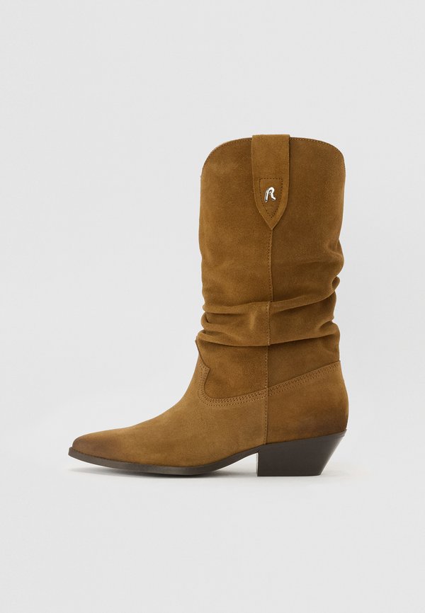 NYMES UNION - Cowboy/Biker boots - tan