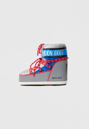 ICON LOW SPACE RACING UNISEX - Zimné čižmy - silver-coloured/blue/red