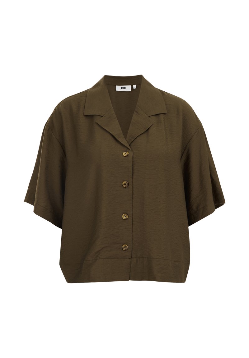 WE Fashion Overhemdblouse groen WE Fashion Overhemdblouse groen
