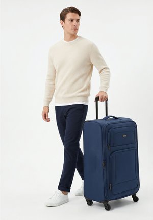 smartbox, EDITION 04 4 ROLLEN TROLLEY 78 CM MIT DEHNFALTE UNISEX - Trolley - navy