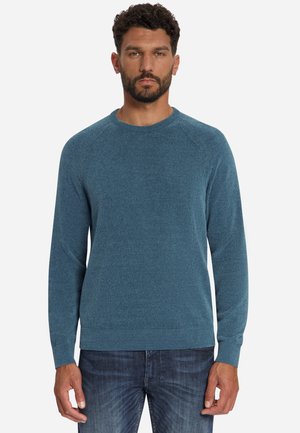NO EXCESS, CHENILLE JUMPER - Trui - shadow blue