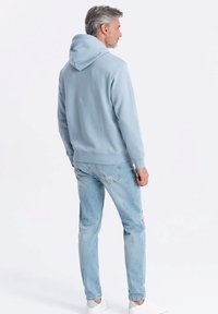 Ombre Jersey con capucha - blue