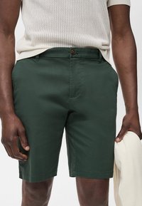 Mango GRACIA - Jeansshorts - dark green