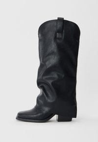 KADY - Kozačky na vysokém podpatku - black