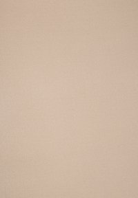 Tessuto elasticizzato beige con una texture liscia e una sottile rigatura, adatto per abbigliamento o tappezzeria. Nessun motivo o dettaglio visibile.