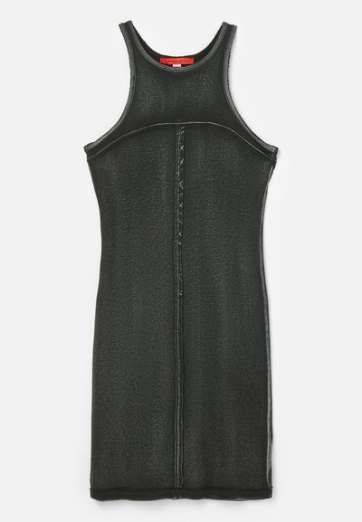 ECKHAUS LATTA LAPPED DRESS - Φόρεμα από ζέρσεϊ - charcoal