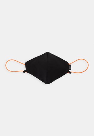 HANGING ON ADJUSTABLE STRING MASK UNISEX - Látková maska - black/pumpkin