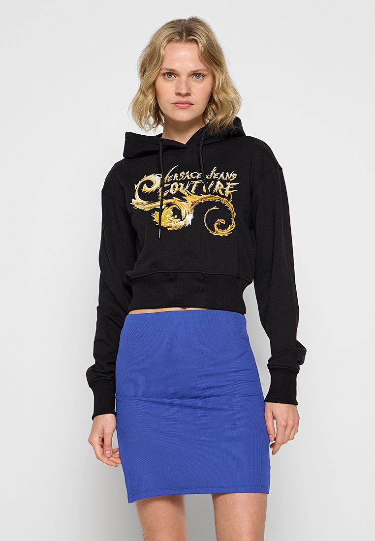 Versace Jeans Couture Hoodie zwart Versace Jeans Couture Hoodie zwart