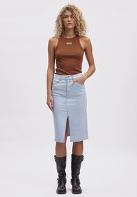 Gestuz DREW LOGO TANK - Top - sorrel horse
