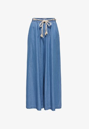 ONLY, WIDE-FIT JEANS ONLBEA HIGH WAIST WIDE LEG FIT JEANS - Pernera ancha - medium blue denim
