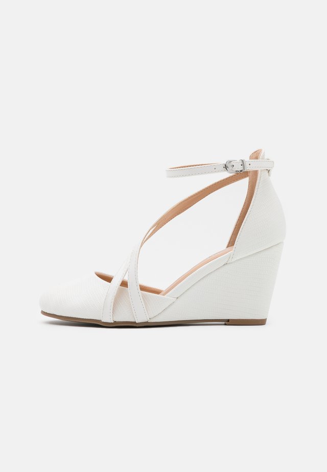 CORALEE - Sleehakken - white
