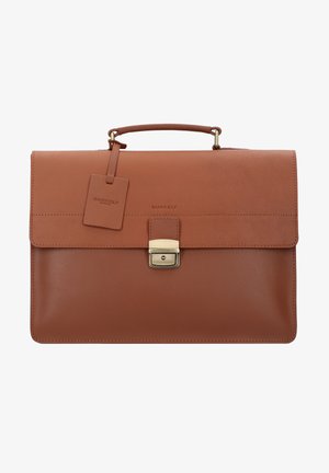 VINTAGE - Briefcase - cognac