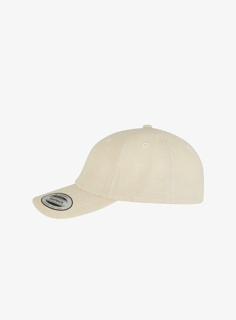 Flexfit JUTE CAP - Cap - offwhite