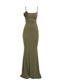 MARY ROSE MAXI - Iltapuku - dark khaki