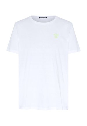 Chiemsee, KURZARM MIT RETRO IM RÜCKEN - Print T-shirt - bright white