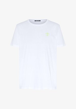 Chiemsee, KURZARM MIT RETRO IM RÜCKEN - Print T-shirt - bright white