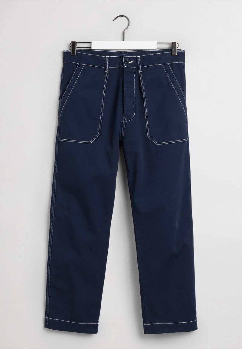 Gant Straight leg jeans blauw