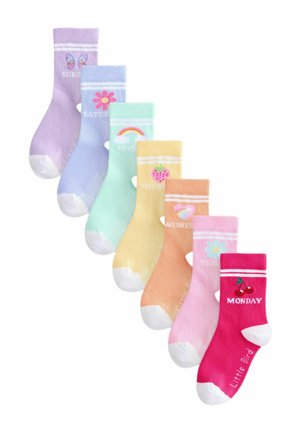 PASTEL RAINBOW DAYS OF THE WEEK  - Calze - multi