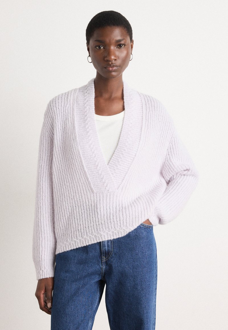 Marc Cain Strikkegenser - soft lavender